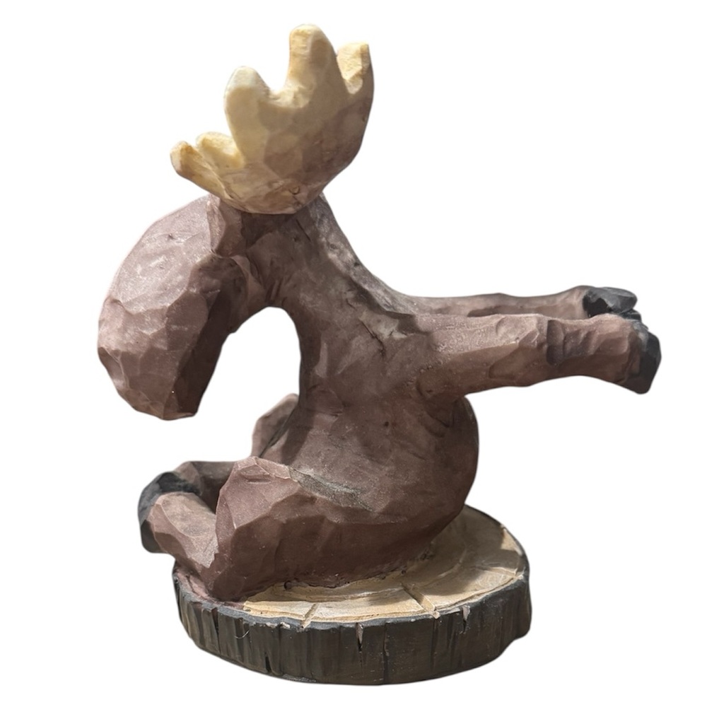 Moose Wine Bottle Holder by Slifka Creations